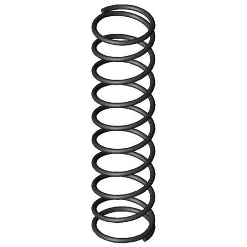 Molla di compressione - D-006C - GUTEKUNST FEDERN - a filo / in acciaio al carbonio / in PC