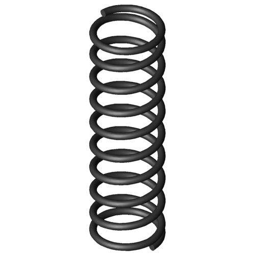 Molla di compressione - D-011D - GUTEKUNST FEDERN - a filo / in acciaio al carbonio / in PC