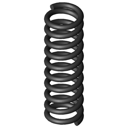 Molla di compressione - D-011O - GUTEKUNST FEDERN - a filo / in acciaio al carbonio