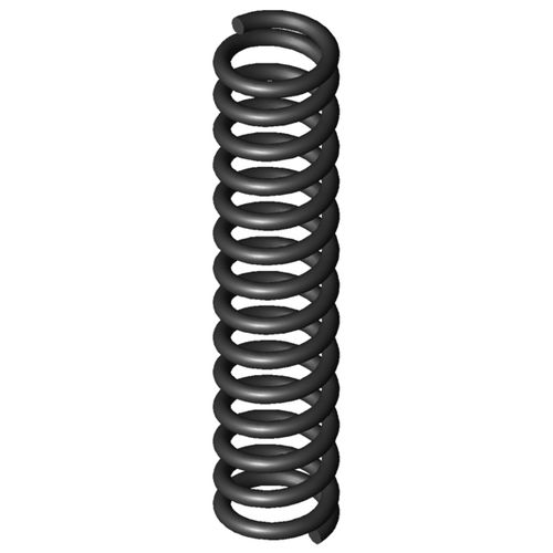 Molla di compressione - D-011P - GUTEKUNST FEDERN - a filo / in acciaio al carbonio