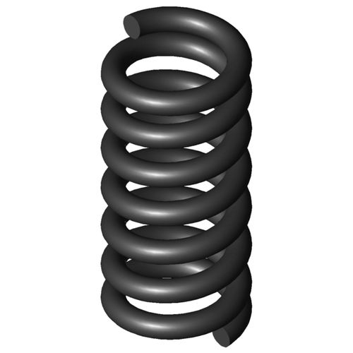 Molla di compressione - D-011S - GUTEKUNST FEDERN - a filo / in acciaio al carbonio