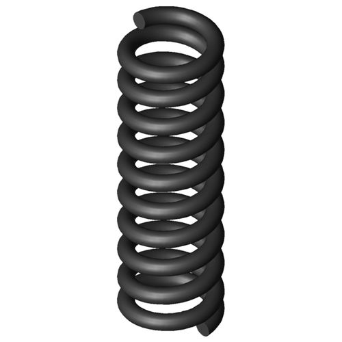 Molla di compressione - D-011T - GUTEKUNST FEDERN - a filo / in acciaio al carbonio