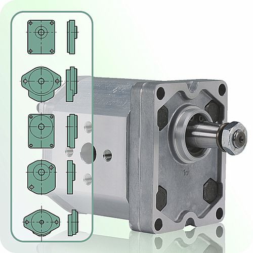 Motore idraulico a ingranaggi - ALM2 Series - jbj Techniques Limited