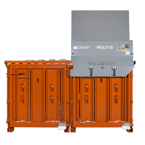 Pressa imballatrice per rifiuti - MULTI 9020S - Orwak AB - verticale / a carico frontale / compatta