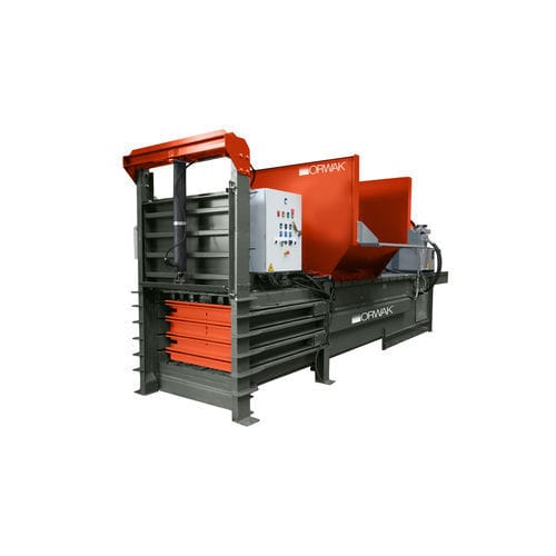 Pressa imballatrice semiautomatica - 1540-1550-1560 - Orwak AB - per cartone / per carta / per plastica