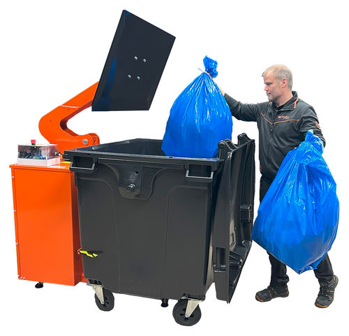 Compattatore per rifiuti compattatore di rifiuti - FLEX 1100 - Orwak AB - misto / fisso / per cassonetto rifiuti