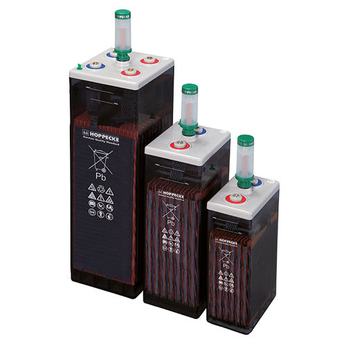 Batteria piombo-acido - power V H - HOPPECKE - fine / per UPS / ad elettrolita liquido