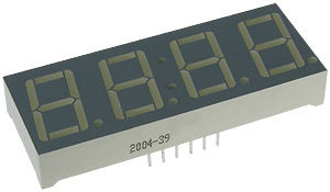 Display LED - CA56-series - KINGBRIGHT ELECTRONIC - a 7 segmenti / a 4 cifre / elettronico