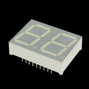 Display LED - DA04-11 series - KINGBRIGHT ELECTRONIC - a 7 segmenti / a 2 cifre / industriale
