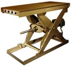 Tavola elevatrice a forbice - HBS series - Autoquip - elettrica / stazionaria / con vite a sfere