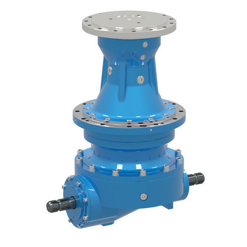 Riduttore planetario - ECS series - Brevini Power Transmission - ad assi ortogonali / a doppio albero di uscita / ad asse scanalato