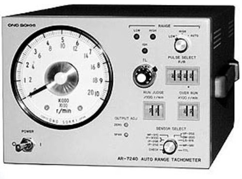 Tachimetro a contatto - AR-7240B - Onosokki - portatile / analogico
