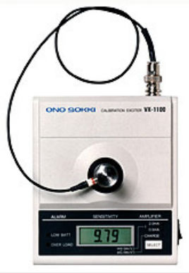 Calibratore per accelerometro - VX-1100   - Onosokki - compatto / digitale