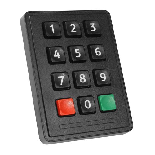 Tastiera numerica 12 tasti - 7202-12T020 - Storm Interface - ad incastro / polimerica / USB