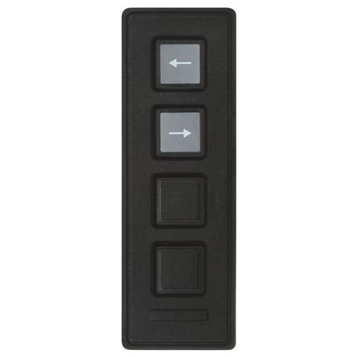 Tastiera numerica 4 tasti - 7004020 - Storm Interface - ad incastro / in gomma siliconica