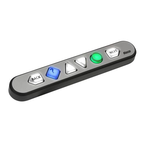 Tastiera numerica 6 tasti - NavBar™ - Storm Interface - ad incastro / in argento / USB