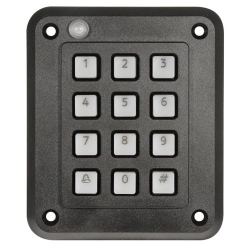 Tastiera numerica 12 tasti - DE2KT10 - Storm Interface - a muro / polimerica / antivandalismo
