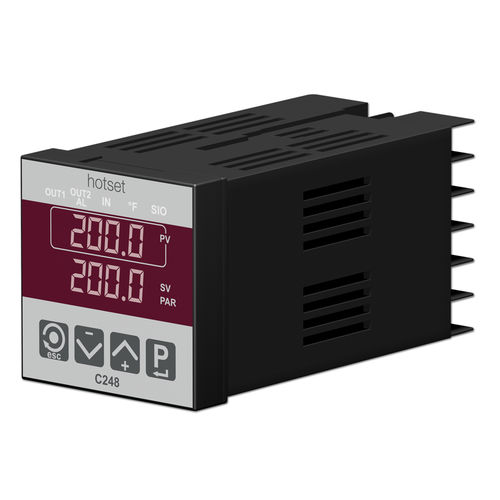 Controllore di temperatura di riscaldamento - hotcontrol - Hotset GmbH - a doppio display / PID / programmabile
