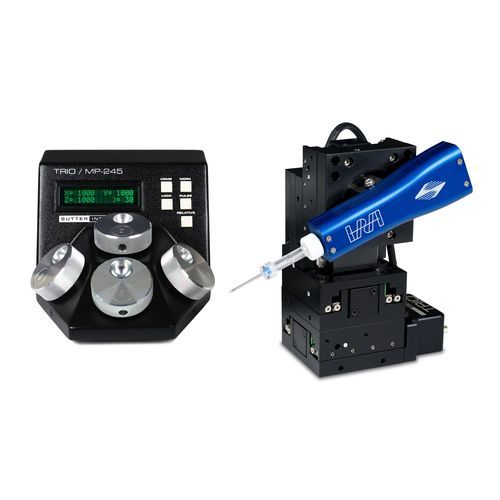 Micromanipolatore motorizzato - TRIO&trade; - SUTTER INSTRUMENT - 3 assi