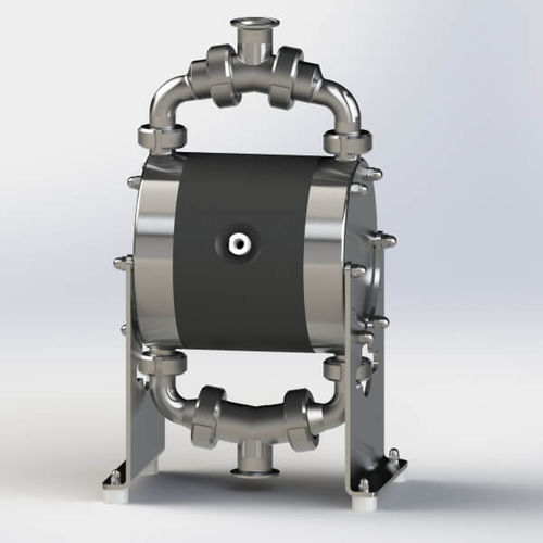 Pompa a doppia membrana - BIOCOR Series - ALMATEC Maschinenbau GmbH - ad acqua / azionata ad aria / autoadescante