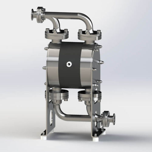 Pompa a doppia membrana - MM Series - ALMATEC Maschinenbau GmbH - ad acqua / azionata ad aria / autoadescante