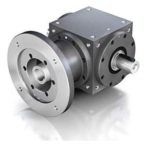 Riduttore a coppia conica - P-Version series - Nidec Graessner GmbH & Co. KG - ad assi ortogonali / ad albero cavo / 200 - 500 Nm