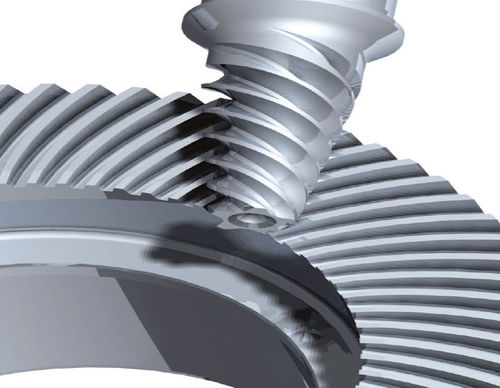 Ingranaggio conico - BevelGear - Nidec Graessner GmbH & Co. KG - ipoide / a spirale / con mozzo