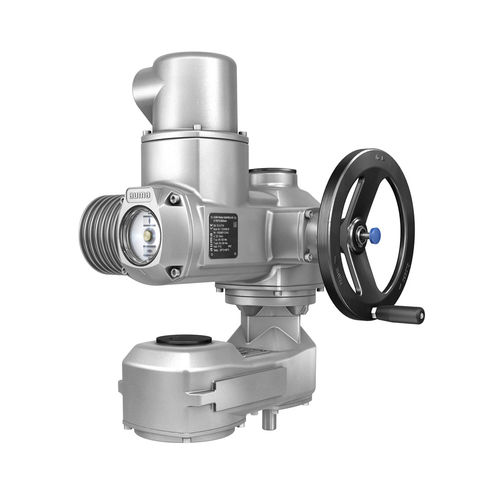 Attuatore per valvola elettrico - SA GST series - AUMA - manuale / multigiro / a riduttore a pignone diritto