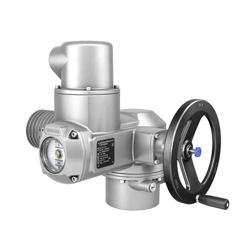 Attuatore per valvola elettrico - SQ  series - AUMA - manuale / a frazione di giro / 90°