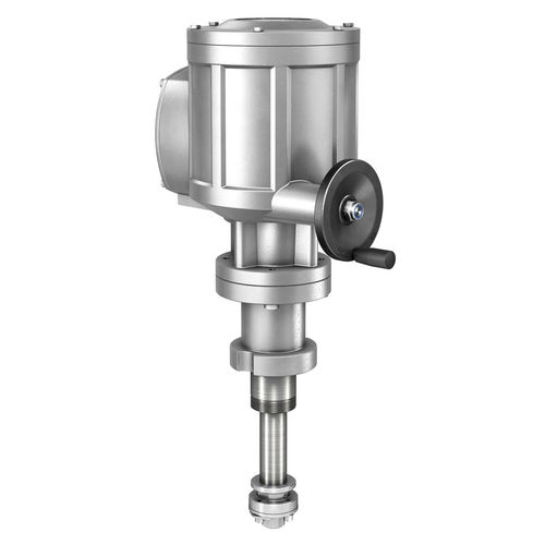 Attuatore per valvola lineare - SD series - AUMA - elettrico / manuale / multigiro