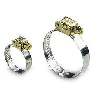 Fascetta stringitubo in acciaio zincato - Quick Lock 1 - NORMA GROUP - a vite / a nastro / a blocco rapido