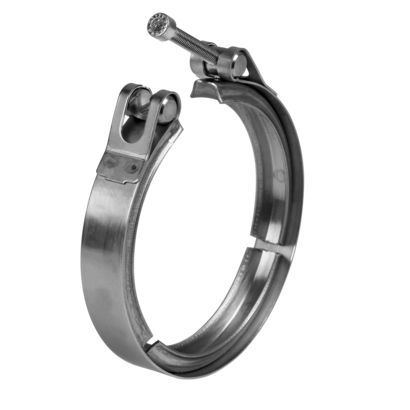 Collare di fissaggio per tubo a bullone - NORMACONNECT® V - NORMA GROUP - in acciaio inossidabile / di scappamento