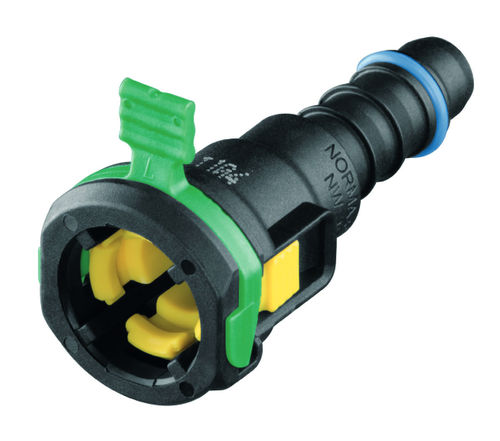 Raccordo idraulico - NORMAQUICK® S - NORMA GROUP - rapido / in plastica / con guarnizione ad anello toroidale