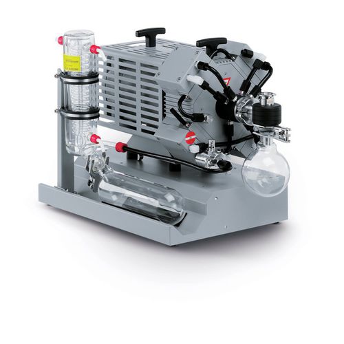 Pompa a vuoto a membrana - MD 4C EX VARIO +AK+EK - VACUUBRAND - lubrificata / monostadio / per laboratorio