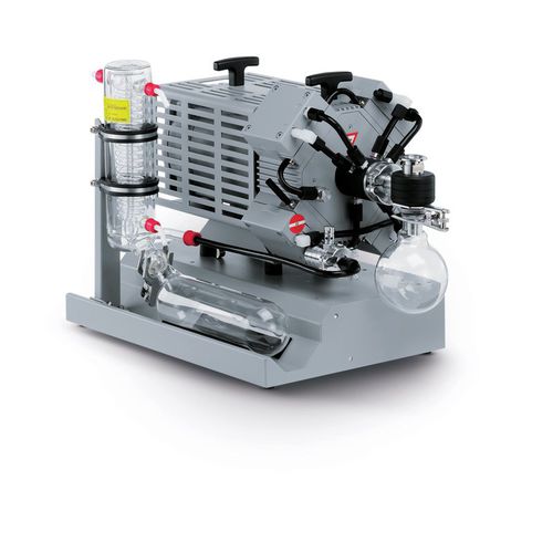 Pompa a vuoto a membrana - MD 4C EX +AK+EK - VACUUBRAND - senza olio / 230 V AC / a tre stadi