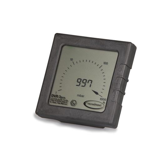 Vacuometro con sensori in ceramica - DVR 3pro - VACUUBRAND - digitale / resistente ai prodotti chimici