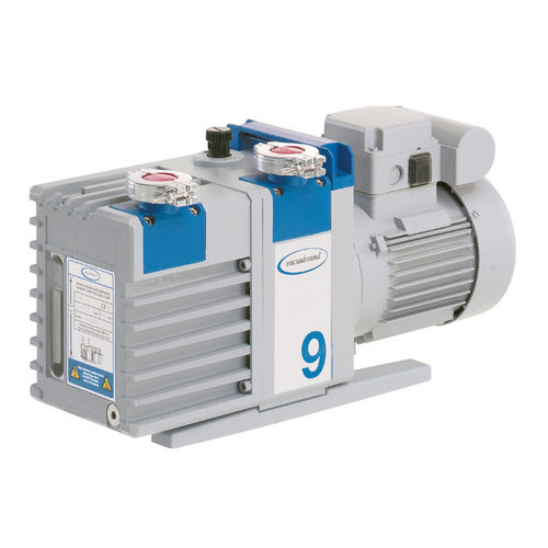Pompa a vuoto a palette - R series - VACUUBRAND - lubrificata ad olio / multistadio / per gas
