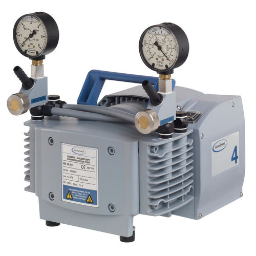 Pompa a vuoto a membrana - ME 4R NT - VACUUBRAND - senza olio / 230 V AC / monostadio