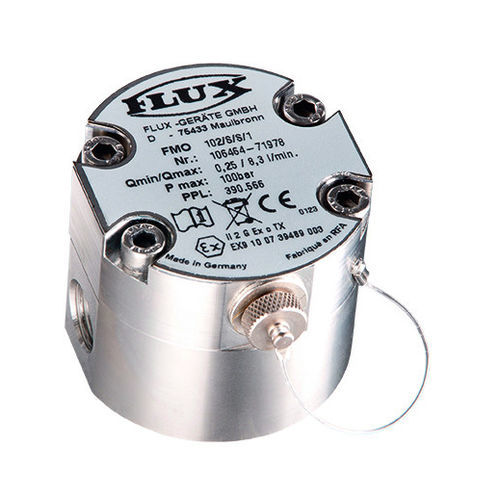 Misuratore di portata a pignoni ovali - FMO 101 - FLUX-GERÄTE GMBH - volumetrico / per olio / per prodotti chimici