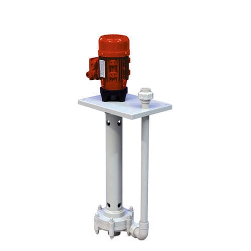 Pompa centrifuga - VERTIFLOW F 728 - FLUX-GERÄTE GMBH - a filtro / per prodotti chimici / da braccia