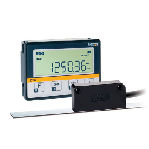 Indicatore di posizione - AZ16E  - ELGO Electronic - display LCD / da montare su pannello / con alimentazione a batteria