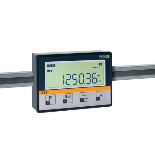Indicatore di posizione - AZ16I - ELGO Electronic - display LCD / su guida DIN / con alimentazione a batteria