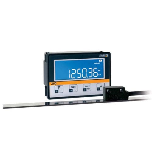 Indicatore di posizione - Z50 - ELGO Electronic - display LCD / da montare su pannello / USB