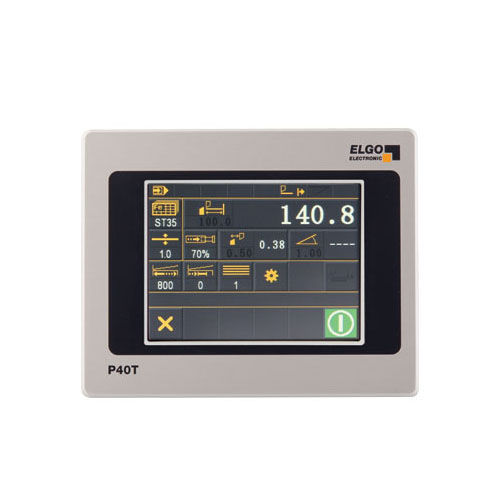 Controllore di posizione multiasse - P40T - ELGO Electronic - elettronico / programmabile / touch screen