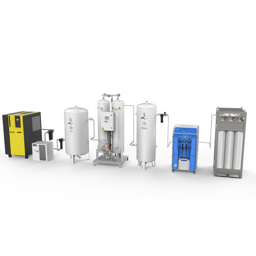 Riempitrice interamente automatica - Oxywise, s.r.o. - per bombole di azoto / per bombole / ad uso industriale