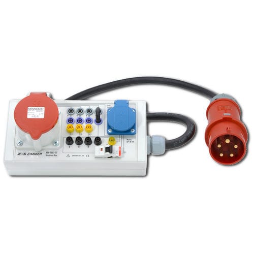 Adattatore elettrico di prova -  BOB-CEE3 - ZES ZIMMER Electronic Systems - CEE / di sicurezza / monofase/trifase