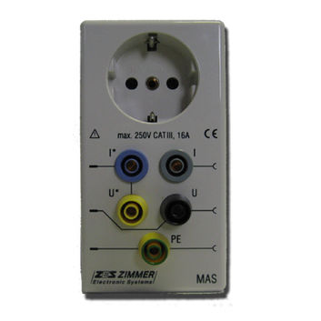 Adattatore elettrico di prova -  LMG-MAS - ZES ZIMMER Electronic Systems - di sicurezza / monofase