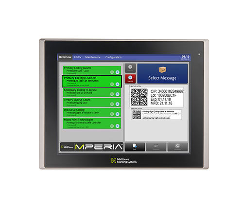 Soluzione software di gestione dei magazzini WMS - MPERIA - Matthews Marking Systems - di comando di processo / di automatizzazione / di accesso a distanza