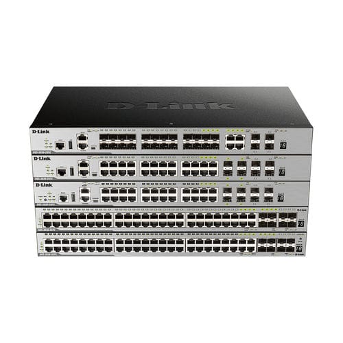 Switch Ethernet gestibile - DGS-3630 series - D-Link® - 5 porte / 30 porte / Ethernet gigabit