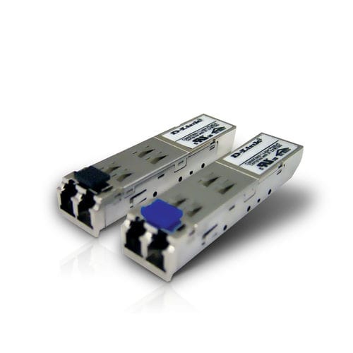 Ricetrasmettitore per fibra ottica - DEM-312GT2 - D-Link® - GBIC / multimodale / full duplex